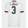 Mexico Cesar Montes #3 Bortedrakt VM 2026 Kortermet